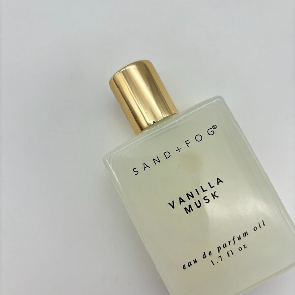 Sand & Fog VANILLA MUSK Eau De Parfum 1.7 oz Perfume Oil, Rollerball - Picture 1 of 3